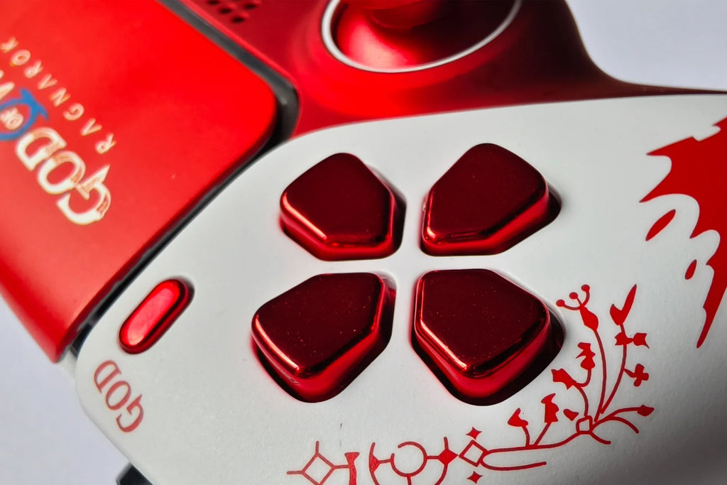 God of War Ragnarök PS5 Controller Shell - Custom Replacement Cover for DualSense BDM-010/020/030/040/050