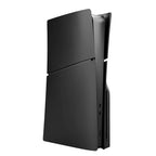 PS5 Slim Replacement Shell - Black Faceplate Cover for PlayStation 5 Slim Digital & Disc Edition
